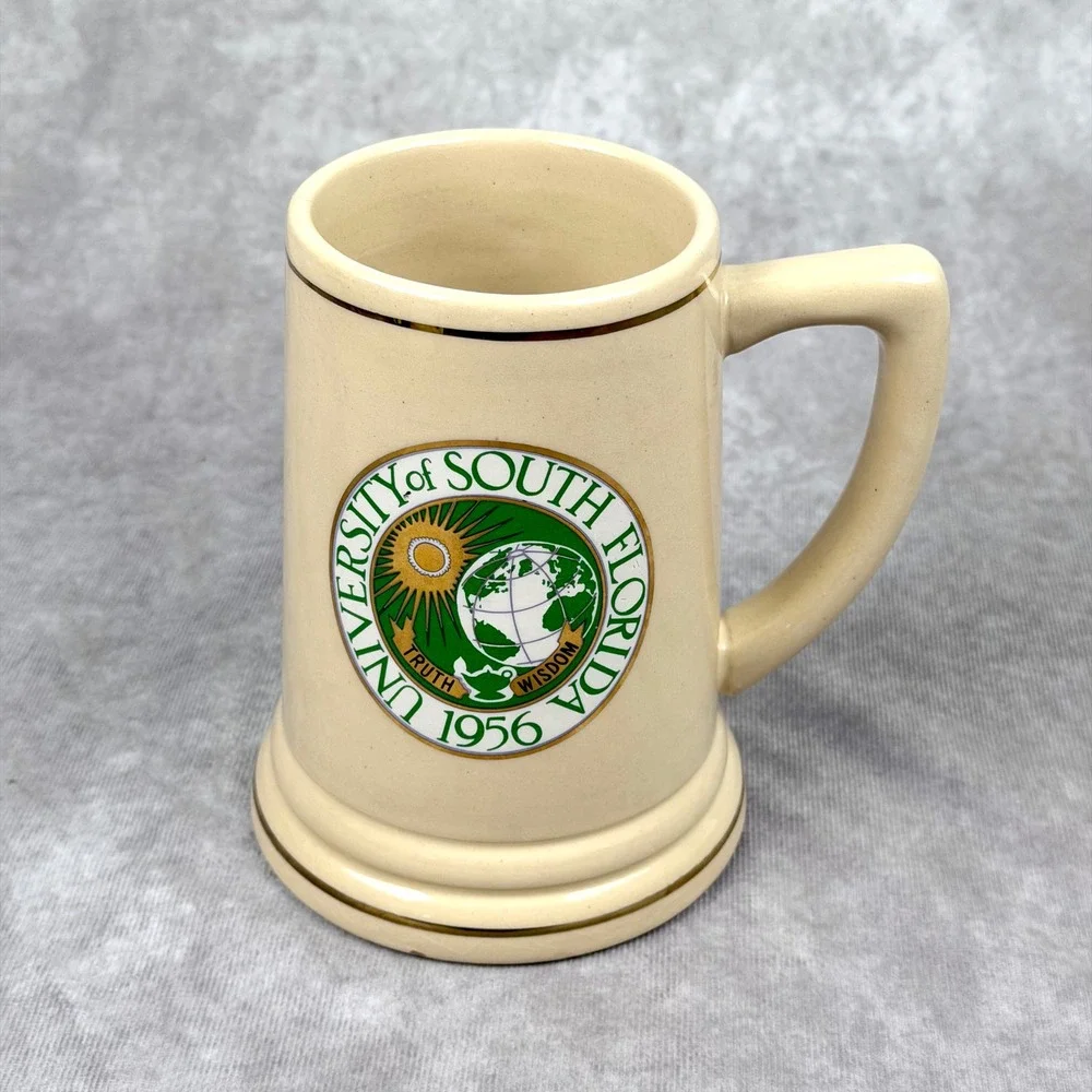 Vintage University of South Florida USF Beer Stein Kamp & Ferdinand W Germany